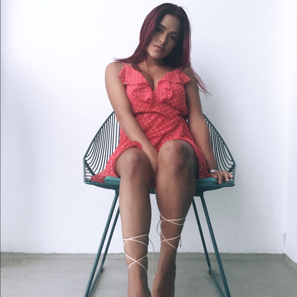 Red Polka Dot Dress